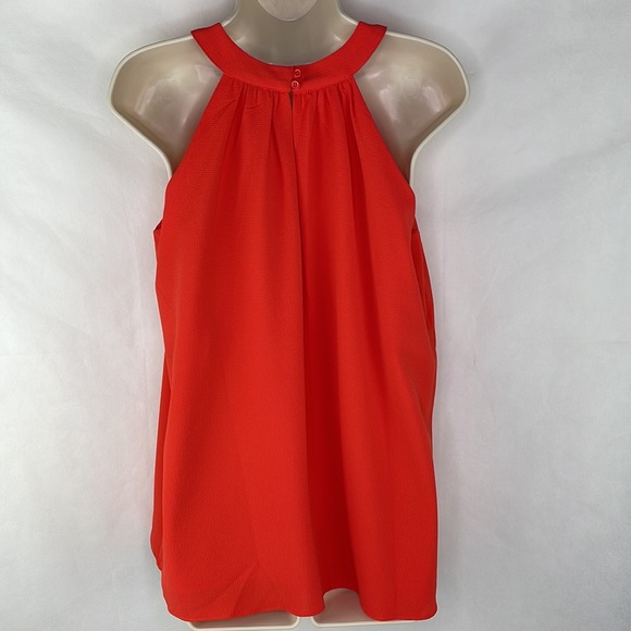 Adrienne Vittadini Coral Red Top - Picture 5 of 9